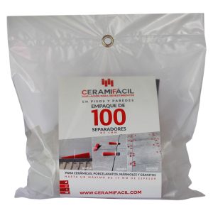 BOLSA DE 100 SEPARADORES CERAMIFACIL