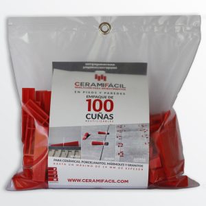 BOLSA DE 100 CUÑAS CERAMIFACIL